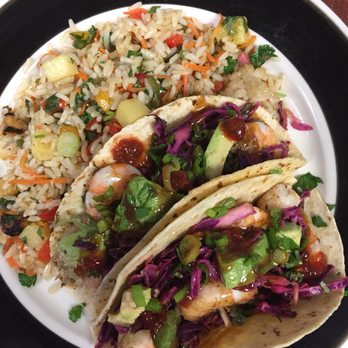 Bistro 71 - Thai Shrimp Tacos - Cafes Near Me - Smithville, Texas