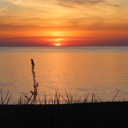 Erie KOA - Sunset at Presque Isle SP