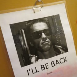 HI-St. John's City Hostel - Got a kick seeing this on the office door!