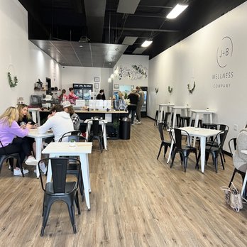 J+B Wellness Cafe - Your view when you first walk in. - Juice Bars & Smoothies Near Me - Cottleville, Missouri