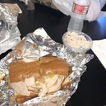 Englund's Catering - Smoked turkey with macaroni salad - Caterers Near Me