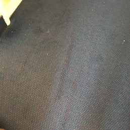 Lifting musty carpet