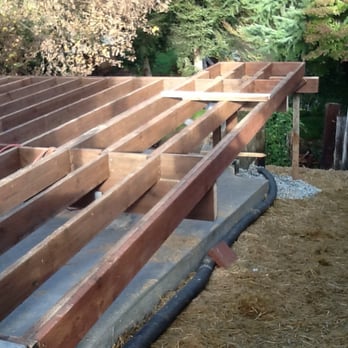 Chris Perko Construction - Framing the deck and landing - General Contractors Near Me - Aptos, California Chris Perko Construction - Framing the deck and landing - General Contractors Near Me - Aptos, California