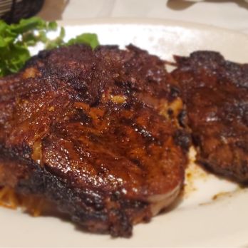 Bobby Van's Grill - 26 oz. Dry Cajun Ribeye with a mashed potato side. The birthday boy was happy! - American Near Me - Washington, DC, District of Columbia