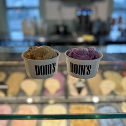 Dom’s Creamery - Salted Carmel with Chocolate Covered Pretzels and Ube