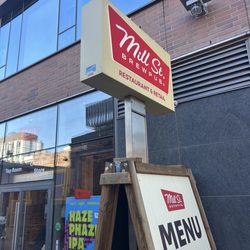 Mill Street Beer Hall - Entrance and Sign