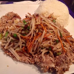 Fried Chicken Steak in Black Pepper Sauce 黑椒雞扒飯