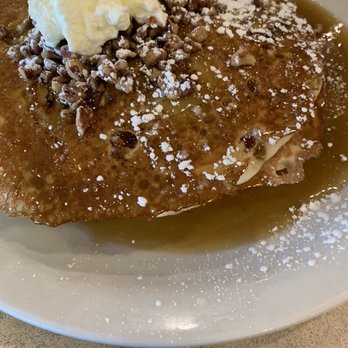 Toast - BANANAS FOSTER PANCAKES - Breakfast & Brunch Near Me - Littleton, Colorado Toast - BANANAS FOSTER PANCAKES - Breakfast & Brunch Near Me - Littleton, Colorado