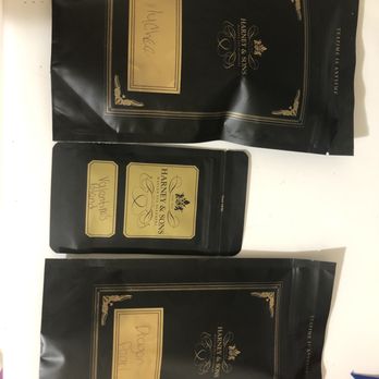 Harney & Sons - Two teas purchased by weight + sample baggie. If you check in on Yelp, you get a free tea sample, which usually costs - Coffee & Tea Near Me - New York, New York Harney & Sons - Two teas purchased by weight + sample baggie. If you check in on Yelp, you get a free tea sample, which usually costs - Coffee & Tea Near Me - New York, New York