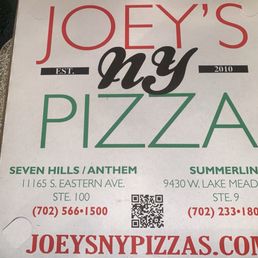 Pizza box our calzone came in.