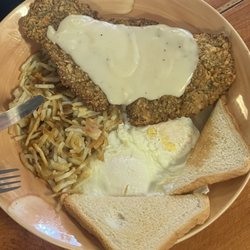 Naomi's Diner - Chicken froed steak plate