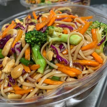 Noon - NOON PASTA SALAD; also, can order family portions (must pre-order). - Asian Fusion Near Me - Tupelo, Mississippi Noon - NOON PASTA SALAD; also, can order family portions (must pre-order). - Asian Fusion Near Me - Tupelo, Mississippi