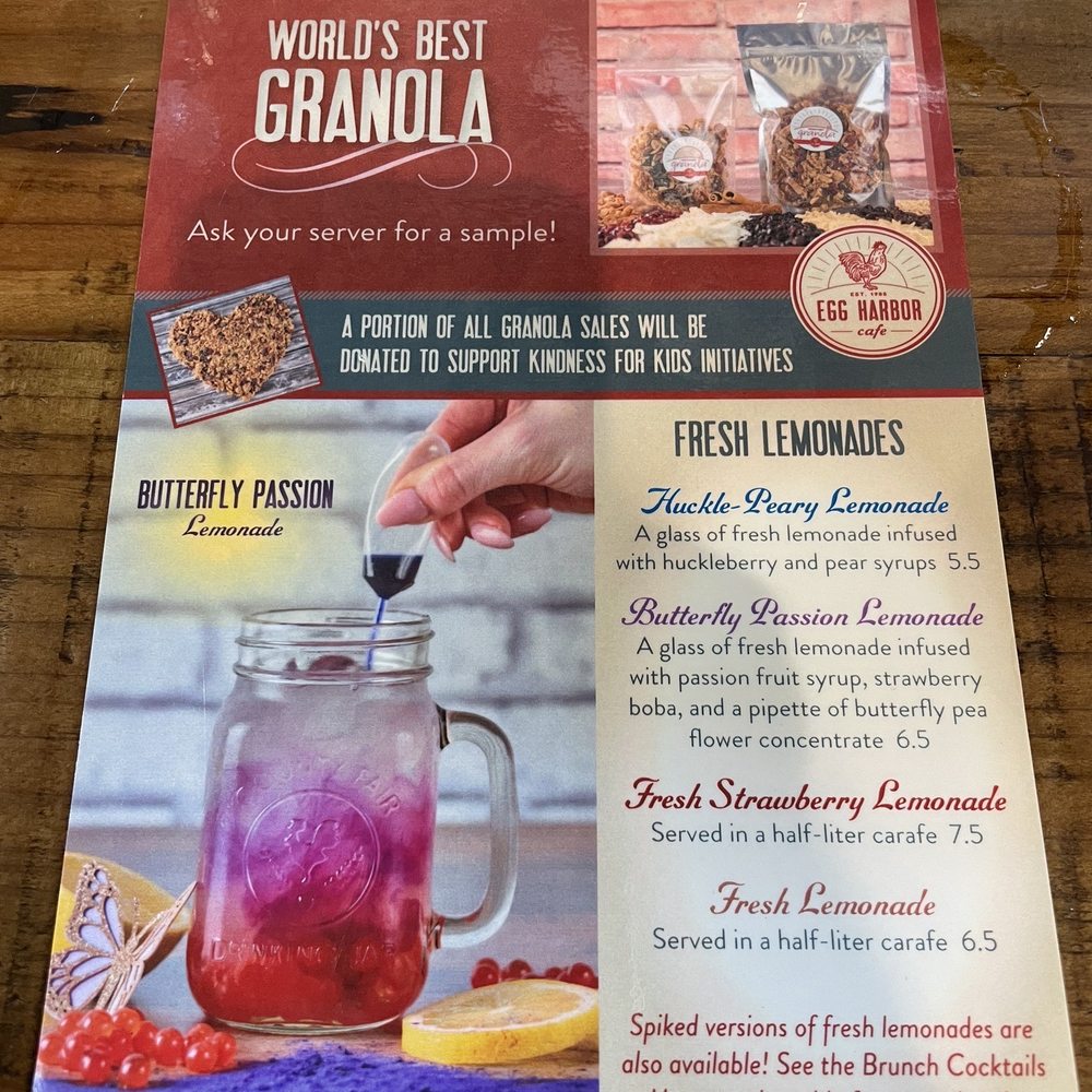 Egg Harbor Café - Summer 2023 seasonal menu part 1 - Breakfast & Brunch Near Me - Atlanta, Georgia Egg Harbor Café - Summer 2023 seasonal menu part 1 - Breakfast & Brunch Near Me - Atlanta, Georgia