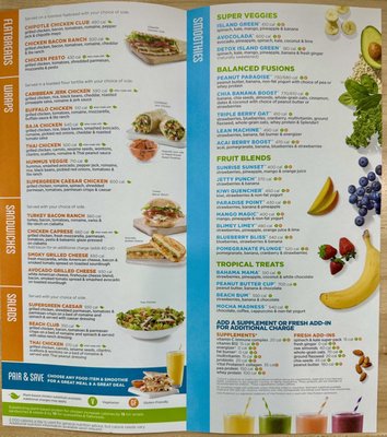 Menu photo 2 Tropical Smoothie Cafe Glassboro, NJ Menu photo 2 Tropical Smoothie Cafe Glassboro, NJ