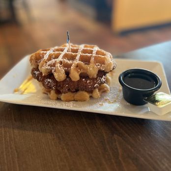 Toast Gio’s Breakfast & Lunch - Summer Special: Chicken & Waffles (Available until September 30, 2025) - Breakfast & Brunch Near Me - Apache Junction, Arizona