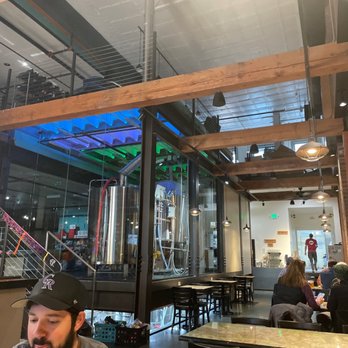 Trail Life Brewing - Matt C. 'S head and the big open brewery - Brewpubs Near Me - Grand Junction, Colorado