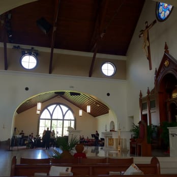 Corpus Christi Catholic Church - Chorus practice. Alter side view. - Churches Near Me - Celebration, Florida Corpus Christi Catholic Church - Chorus practice. Alter side view. - Churches Near Me - Celebration, Florida