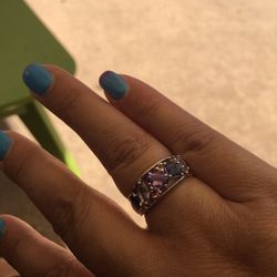 Sun Nails - Mood gel polish (topaz blue/amethyst purple)