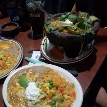 Los Molcajetes - Rice beans and a Molcajete - Mexican Near Me - Bakersfield, California