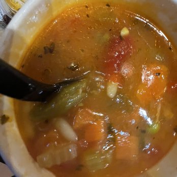 Dengeos - Vegetable soup. Delicious - Italian Near Me - Glenview, Illinois