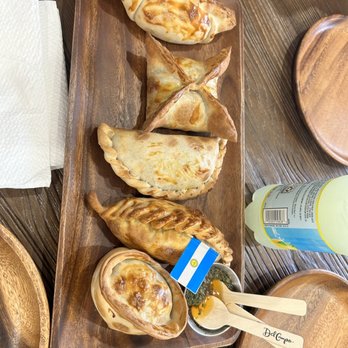 Del Campo Empanadas - The Argentina, Ham and Cheese, Beef, Spinach, and Caprese. Amazing - Argentine Near Me - Flower Mound, Texas Del Campo Empanadas - The Argentina, Ham and Cheese, Beef, Spinach, and Caprese. Amazing - Argentine Near Me - Flower Mound, Texas