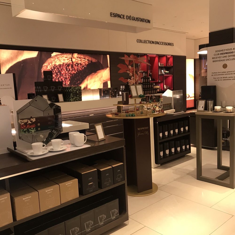 Nespresso - the inside of a coffee shop - Coffee Roasteries Near Me - Pointe-Claire, Quebec Nespresso - the inside of a coffee shop - Coffee Roasteries Near Me - Pointe-Claire, Quebec