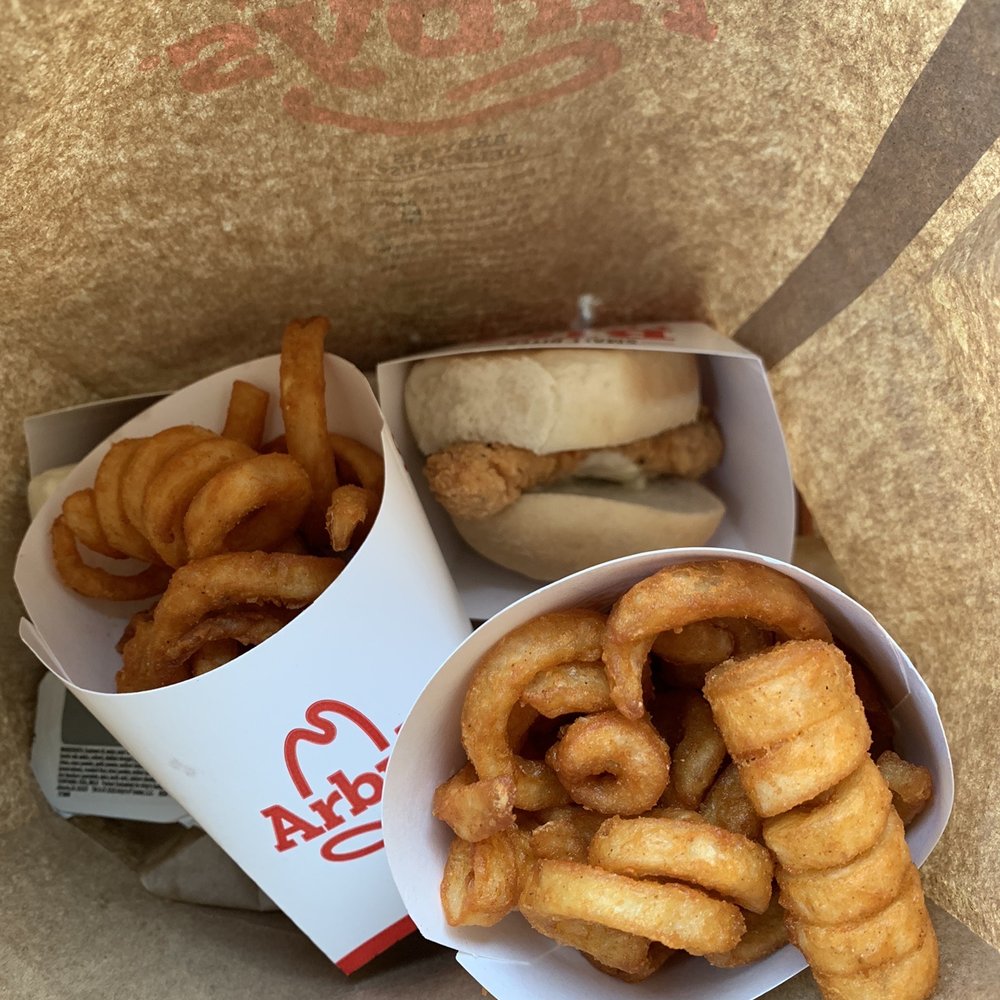 Curly Fries (Small) Chicken Slider Roast Turkey & Swiss Sandwich Buffalo Chicken Slider
