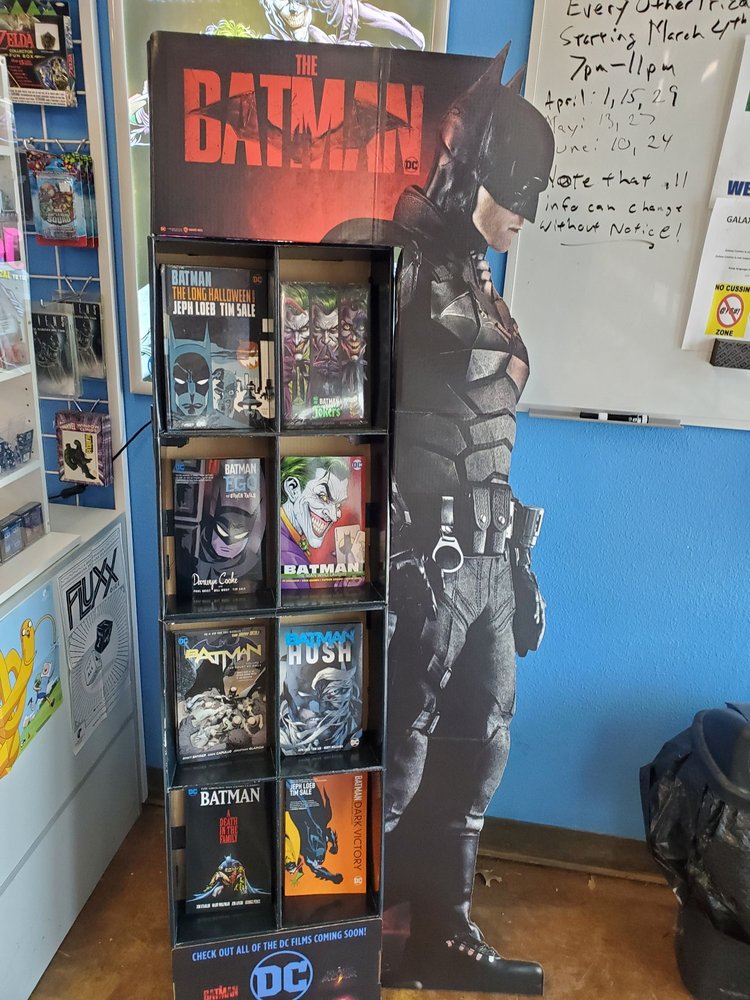 GALAXY COMICS Updated August 2024 10 Photos 2708 Southwest Pkwy, Wichita Falls, Texas