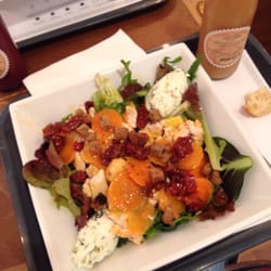 Prao Café - Salade poulet et smoothie