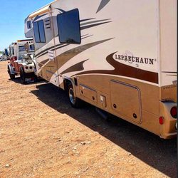 Biggest Little Haulers - We specialize in towing RV's and other large vehicles.