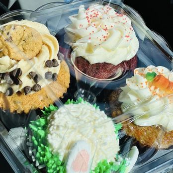 Butterscotch Grove - Cookie Dough Cupcake, Red Velvet Cupcake, Bunny Butt cupcake, Carrot Cake Cupcake - Bakeries Near Me - Littleton, Colorado Butterscotch Grove - Cookie Dough Cupcake, Red Velvet Cupcake, Bunny Butt cupcake, Carrot Cake Cupcake - Bakeries Near Me - Littleton, Colorado