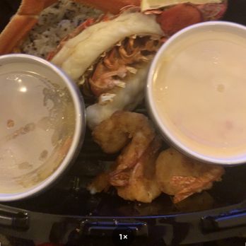 Red Lobster - The food was minimal , and missing so many items NFG. My husband said he would rather had KFC - Seafood Near Me - Spokane, Washington Red Lobster - The food was minimal , and missing so many items NFG. My husband said he would rather had KFC - Seafood Near Me - Spokane, Washington