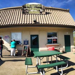 The Historic Ice Cream Station - Outside
