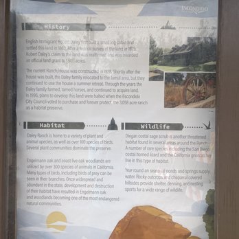 Daley Ranch - History of Daley ranch - Hiking Near Me - Escondido, California Daley Ranch - History of Daley ranch - Hiking Near Me - Escondido, California