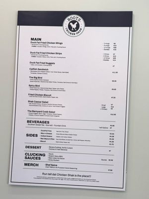 Menu photo 1 Roots Chicken Shak Addison, TX