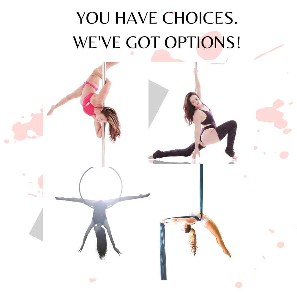 Pole & Aerial Fitness of SWFL Logo