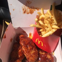 McDonald's - pretty good, wouldn't suggest eating it while trying to drive the car though!
