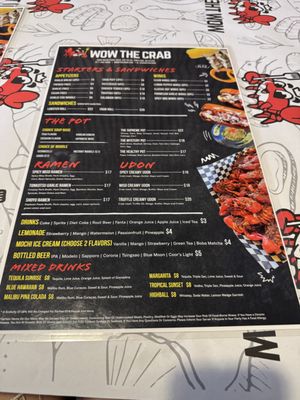 Menu photo 5 Wow the crab Portland, OR