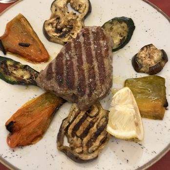 Antica Taverna - Filet with grilled vegetables - Roman Near Me - Rome, RM