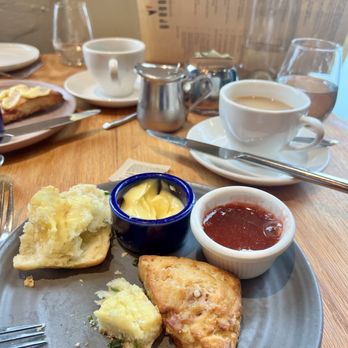 Greens Restaurant - Scones: strawberry and onion cheese - Vegetarian Near Me - San Francisco, California