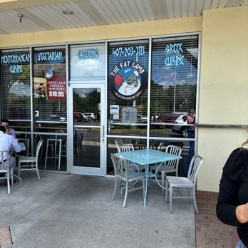 The Fat Lamb - the outside of a fast food restaurant - Mediterranean Near Me - Altamonte Springs, Florida