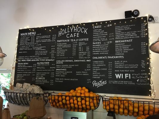 Hollyhock Vegetarian Fairtrade Cafe by null