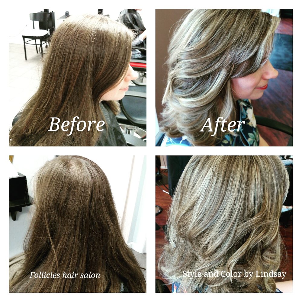 Follicles Hair Salon & Design Center Logo