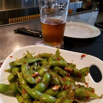 Yard House - Spicy edam mane and when I say spicy it was SPICY..........makes you drink more beer though - New American Near Me - Seattle, Washington Yard House - Spicy edam mane and when I say spicy it was SPICY..........makes you drink more beer though - New American Near Me - Seattle, Washington