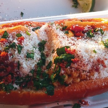 Dirt Dog Downey - Elote dog... !! - Hot Dogs Near Me - Downey, California Dirt Dog Downey - Elote dog... !! - Hot Dogs Near Me - Downey, California