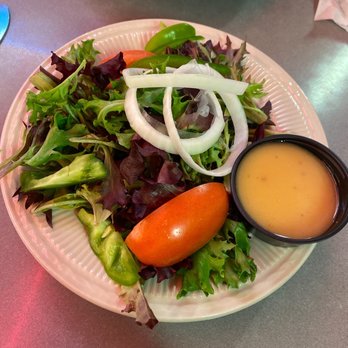 Neptune Diner - Salad with Greek dressing which was more like Italian imo. - Diners Near Me - Lancaster, Pennsylvania Neptune Diner - Salad with Greek dressing which was more like Italian imo. - Diners Near Me - Lancaster, Pennsylvania
