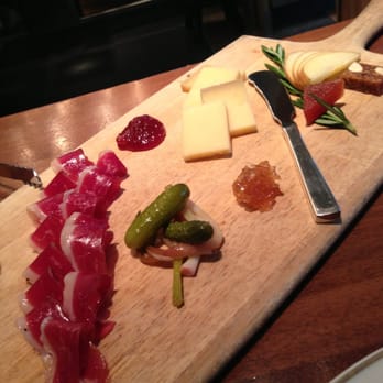 Blue Duck Tavern - Duck prosciutto and cheddar cheese - New American Near Me - Washington, DC, District of Columbia Blue Duck Tavern - Duck prosciutto and cheddar cheese - New American Near Me - Washington, DC, District of Columbia