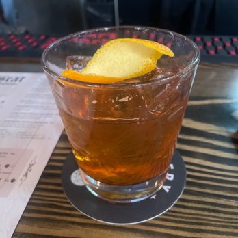 Bosscat Kitchen & Libations - House Old Fashioned - Bars Near Me - Orange, California Bosscat Kitchen & Libations - House Old Fashioned - Bars Near Me - Orange, California