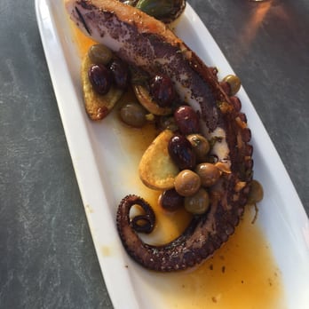 Bravas Bar de Tapas - A fresh take on the octopus! It was a good serving size and delicious. - Spanish Near Me - Healdsburg, California Bravas Bar de Tapas - A fresh take on the octopus! It was a good serving size and delicious. - Spanish Near Me - Healdsburg, California
