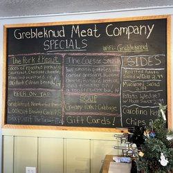 Grebleknud Meat Company - Daily Specials menu